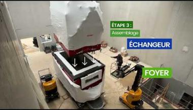 Vignette - Réseau SMET : arrivée de la chaudière bas carbone